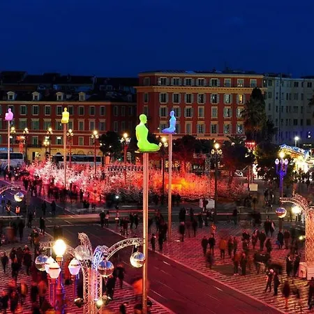 Charming Flat, Fully Equipped, Air Conditioning, Only 300m - La Loge ניס