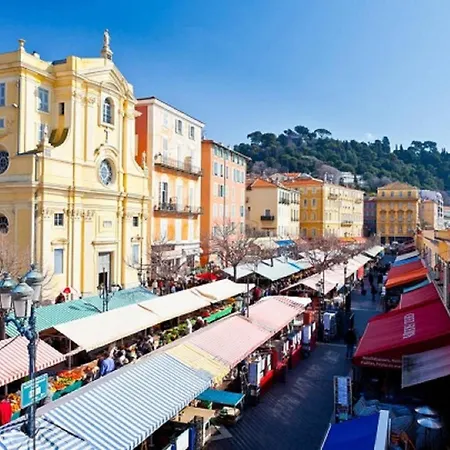 דירה Charming Flat, Fully Equipped, Air Conditioning, Only 300m - La Loge ניס