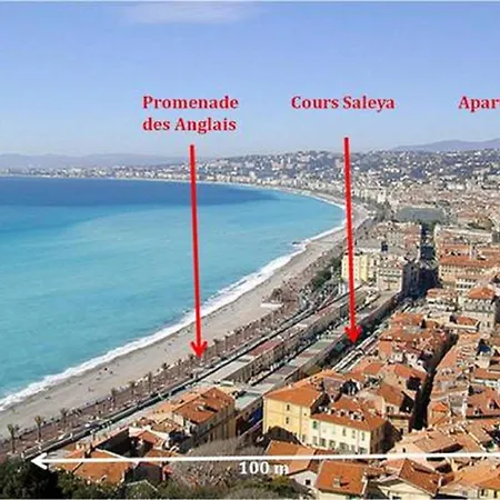 Charming Flat, Fully Equipped, Only 300m - La Loge Appartement Nice