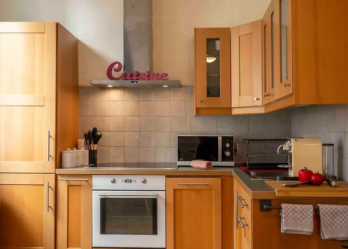 Charming Flat, Fully Equipped, Air Conditioning, Only 300m - La Loge Apartamento Nice