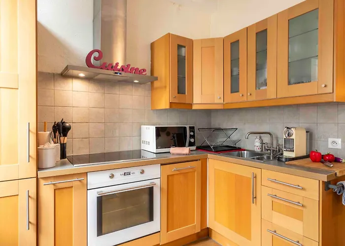 Charming Flat, Fully Equipped, Air Conditioning, Only 300m - La Loge Appartement Nice